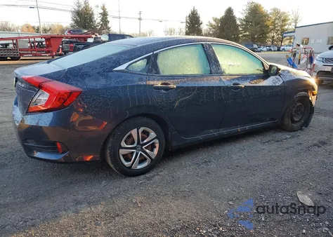 2018 Honda Civic Lx z USA, uszkodzony, nr VIN 2HGFC2F56JH595905
